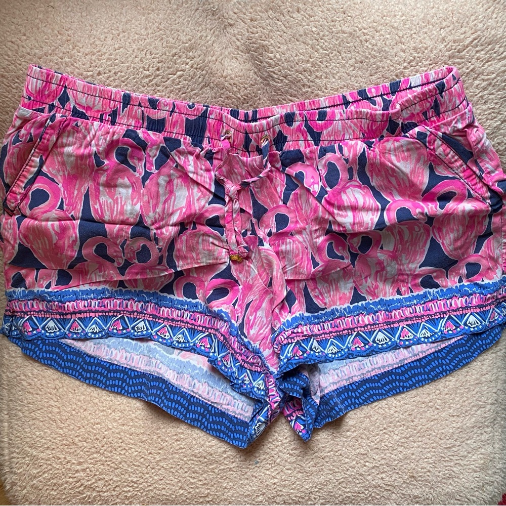 Lilly Pulitzer Flamingo Shorts
